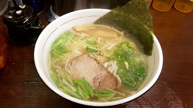 嵐にしやがれで紹介された 銀座にある香味徳 かみとく の 香味徳ラーメン うさぎの日記